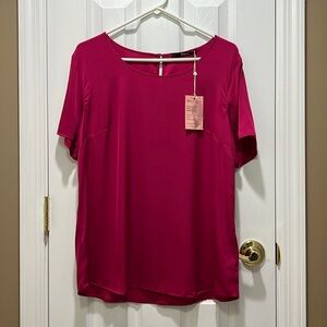 Quince Women's Top in Fuchsia